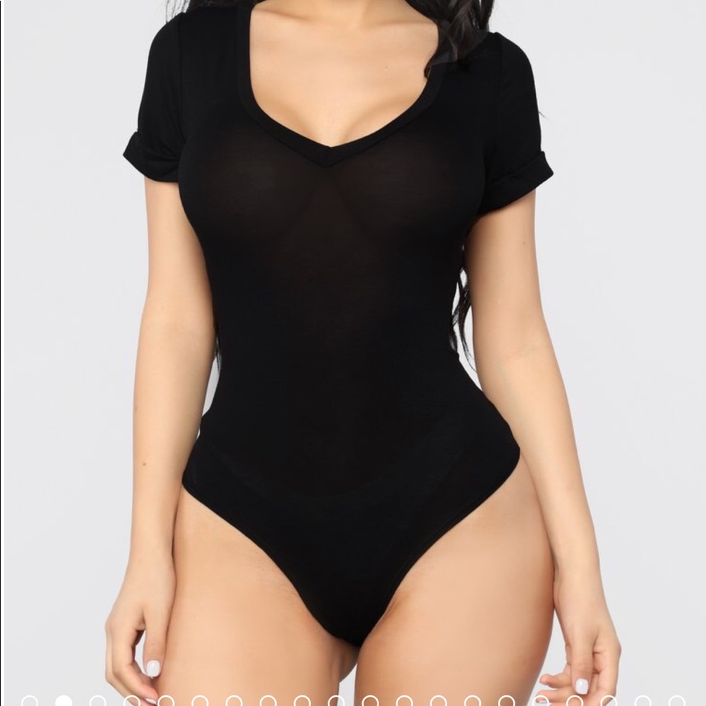 Fashion Nova short sleeve bodysuit brand new sz1X